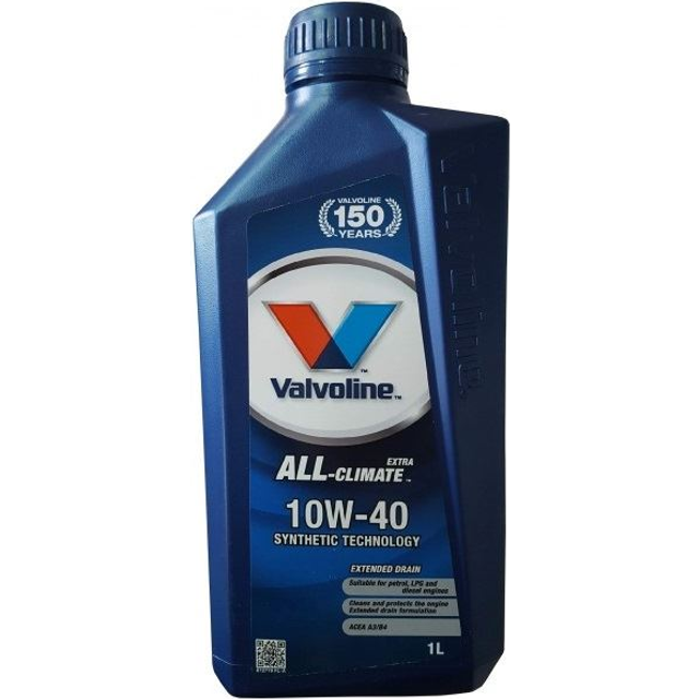 Valvoline 872779 Motorolja 10W-40, Innehåll: 1l, Delsyntetolja