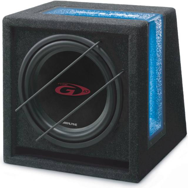 Alpine SBG-1044BR subwoofer till förinstallerad subwoofer 150 W