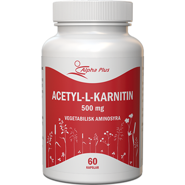 Alpha Plus Acetyl-L-karnitin 60 kapslar