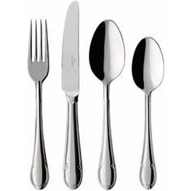 Villeroy & Boch Mademoiselle Bestickset, Rostfritt Stål, Silver, 68 Delar