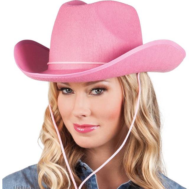 Boland 04074 04072 cowboyhatt för vuxna, rosa, en storlek