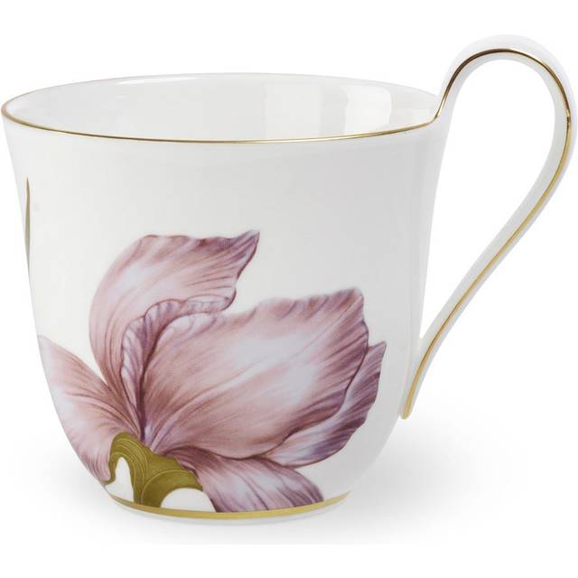 Royal Copenhagen Flora Højhankskop Iris 33 cl - Muggar Med Öra Från Magasin - Hvid (33 cl)