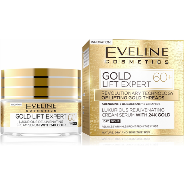 Eveline Cosmetics Gold Lift Expert Dag och Natt-kräm 60+ Med föryngrande effekt 50 ml