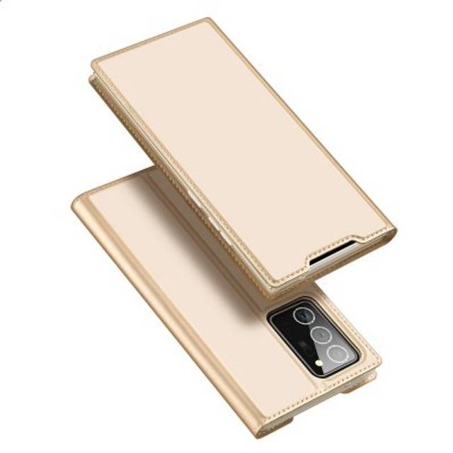 Dux Ducis Skin Pro Läderfodral Galaxy Note 20 Ultra Rosa