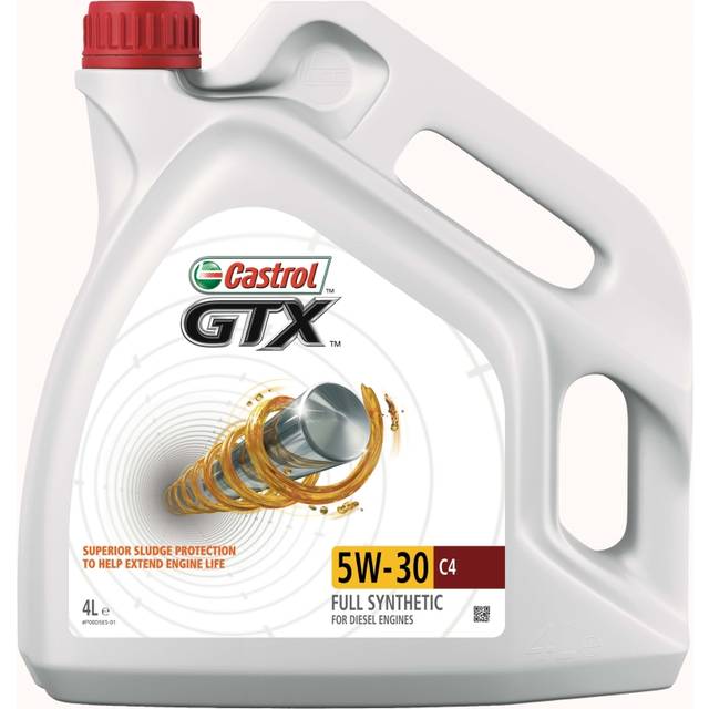 Castrol GTX C4 5W-30 Motorolja Dunk 4 l - Motorolja - Mercedes - Renault - Nissan - Mitsubishi - Dacia - Jeep - Suzuki - Smart