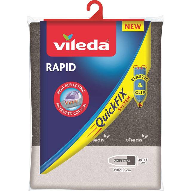 Vileda stryckbrädans skydd, grå, 110-130 x 30-45 cm