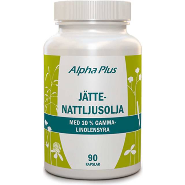 Alpha Plus Jättenattljusolja 90 kapslar