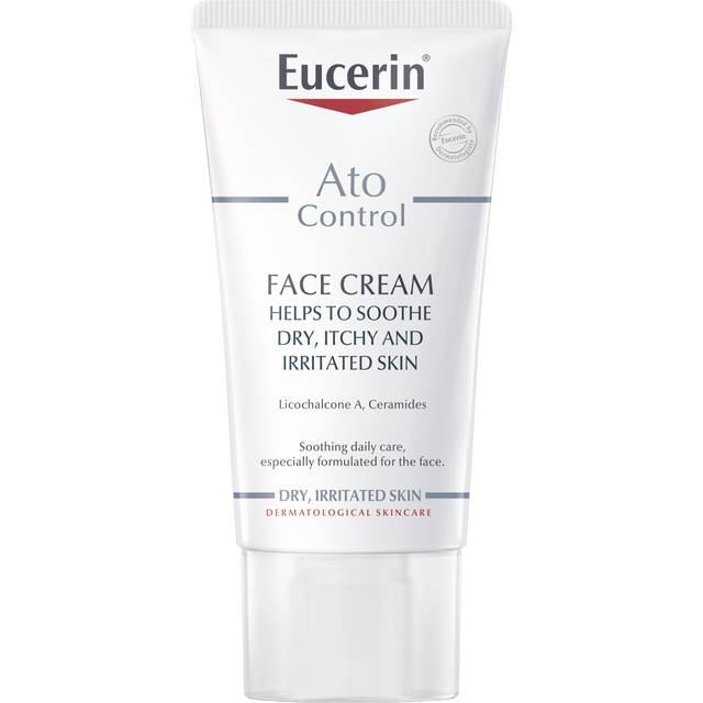 Eucerin Ato Control Face Care Cream 50ml - for Very Dry, Irritated Skin - with Ceramides - Face the Future