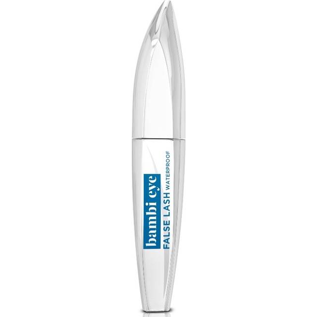 L'Oréal Paris False Lash Bambi vattentät, svart, vattentät ögonfransmusch för intensiv vibration, längd och volym, 6,7 ml