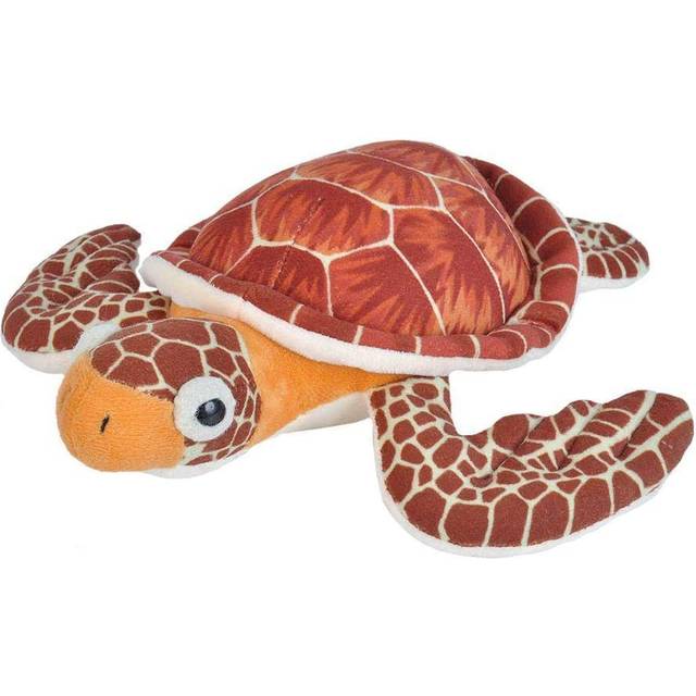Loggerhead Sea Turtle Plush Soft Toy, Cuddlekins Cuddly Toys, Gifts for Kids 20 cm