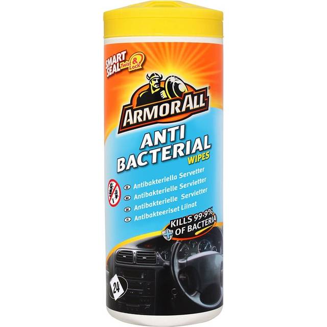 ArmorAll Disinfectant Wipes Car Dashboard Interior Surfaces 24 Wipes Kills Virus