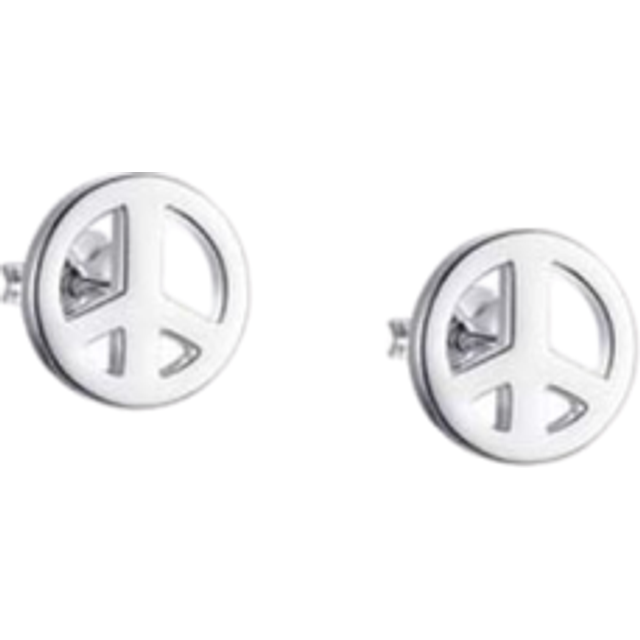 Efva Attling Mini Peace Ear ONE SIZE - SILVER