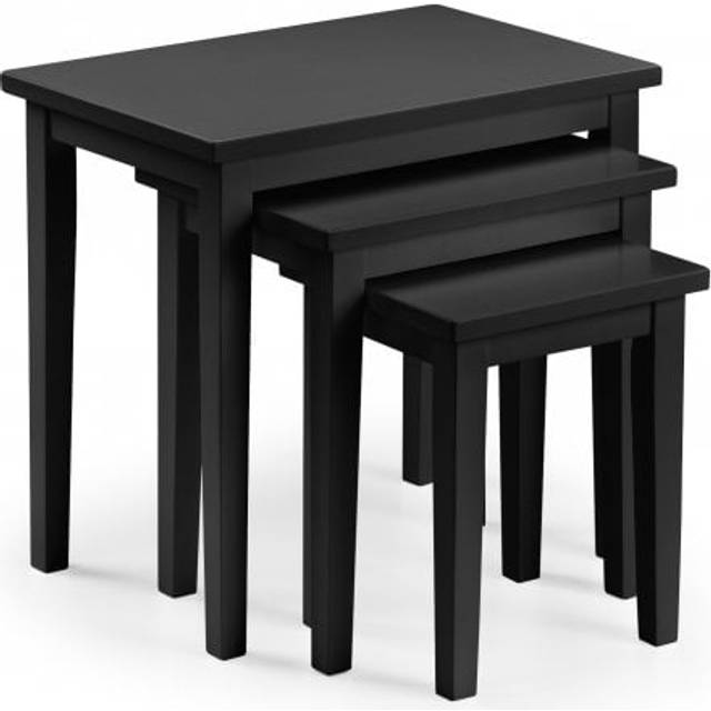 Julian Bowen Alden Nest Of Tables - Black