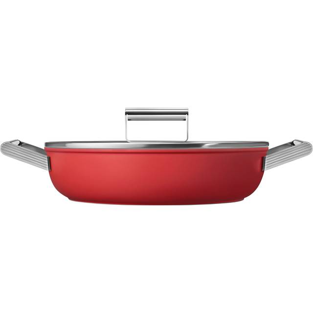 Smeg 50's Style djup Stekpanna med lock CKFD2811BLM ( 28 cm)
