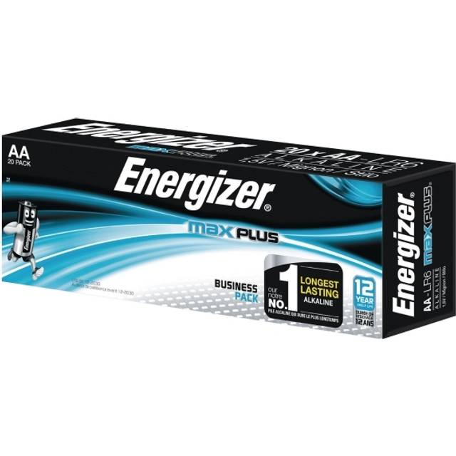 Energizer Max Plus 1,5V Aa/Lr6 20-Pack Alkaline *