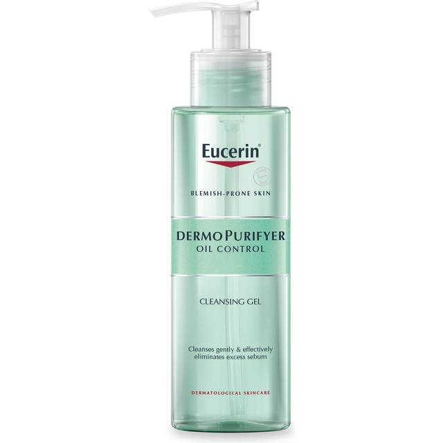 Eucerin Dermo Purifyer Cleansing Gel 200ml - for Blemish-Prone Skin - Antibacterial - Face the Future