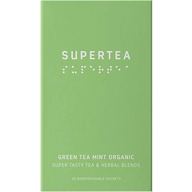 Supertea Green Tea Mint Organic 20 påsar