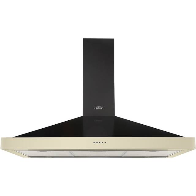 Belling 444410358 Farmhouse 100cm Chimney Cooker Hood - Cream