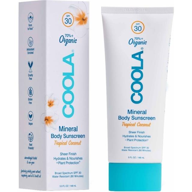 Coola Mineral Body Sunscreen Lotion SPF 30 - Tropical Coconut