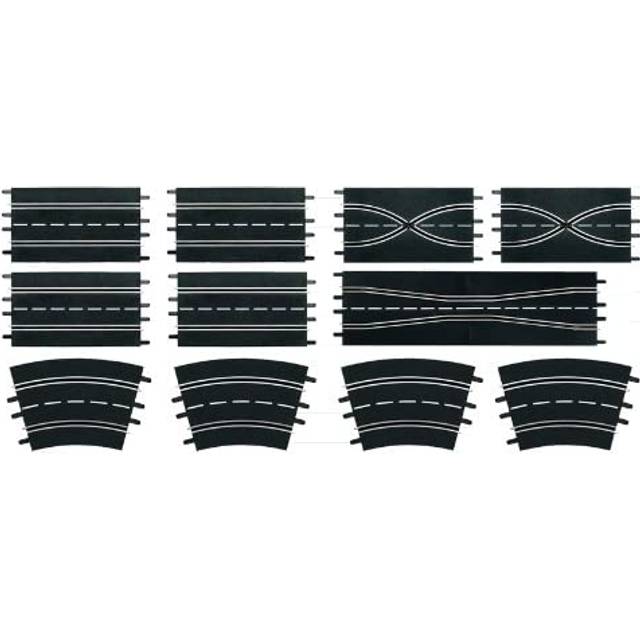 Carrera 1:24 Scale Track Extension Set - Accessory Pack includes 12 Pi