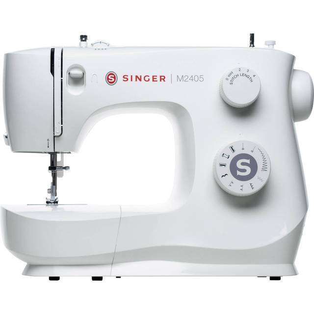 Singer M2405 230215102 Friarmssömaskin, Vit, 39 cm x 19 cm x 29 cm