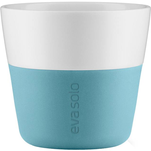 Espressokopp, 2 st Marble grey - Marmor grå