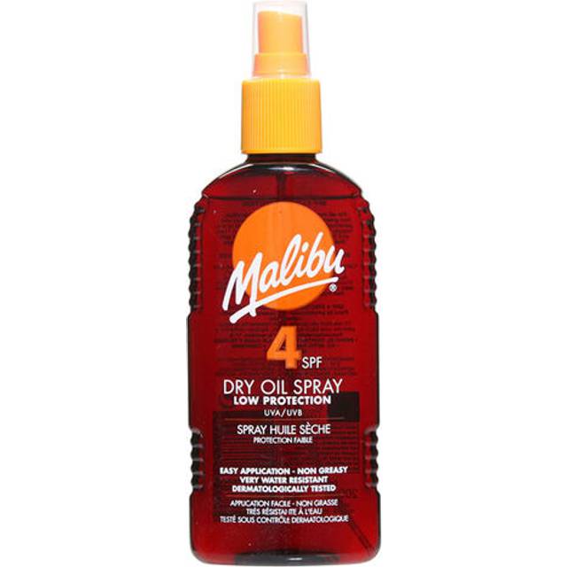 Malibu Dry Oil Spray Low Protection Very Water Resistant SPF 4 200ml