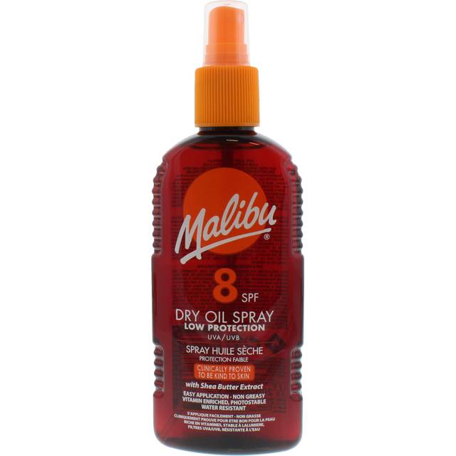 Malibu Dry Oil Spray SPF 8 200ml