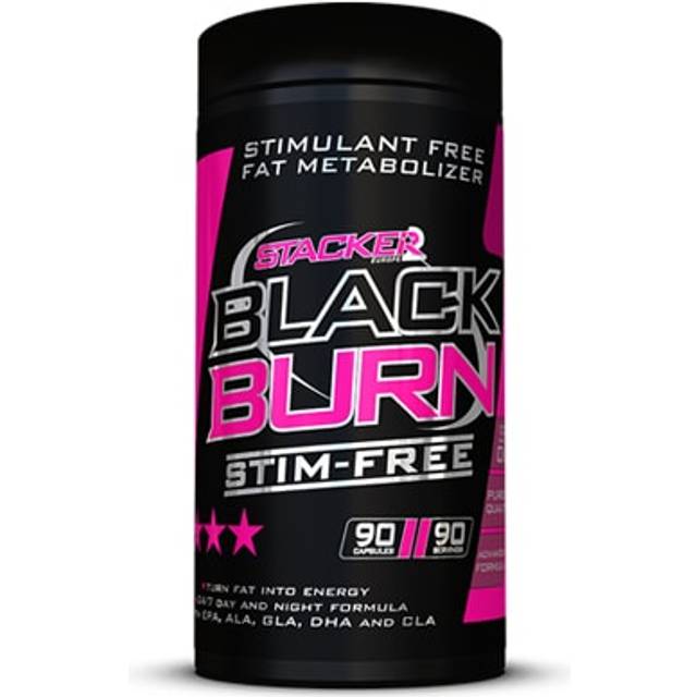 Stacker2 Europe Black Burn STIM-Free - 90 caps