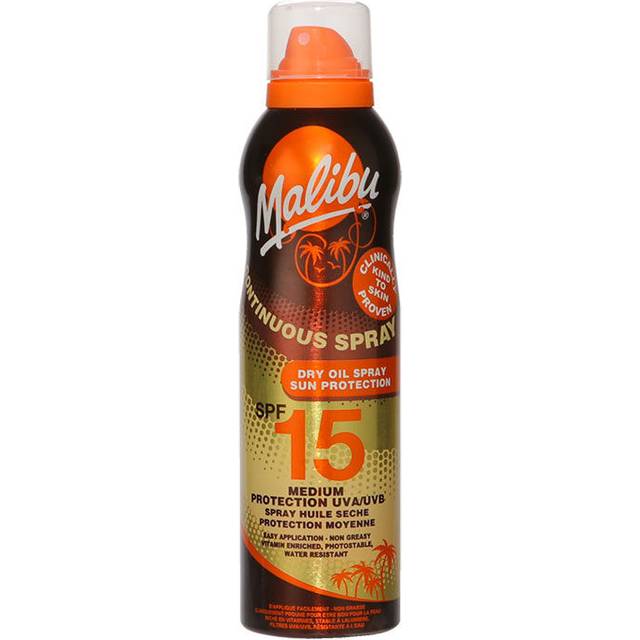 Malibu Continuous Dry Oil Spray SPF15 175ml