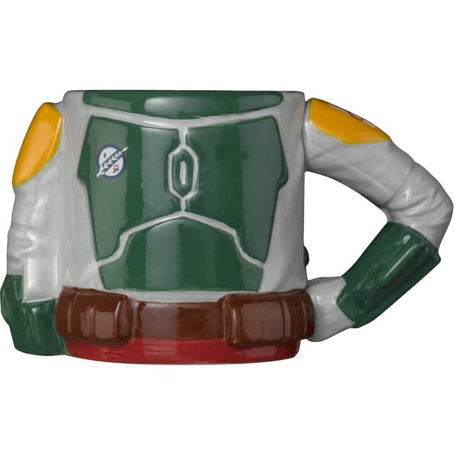 Cableguys MMEBSW300086 Meta Merch Metamerch Star Wars, Boba Fett 360' kropp, skulpterad mugg, dolamit, 14 oz