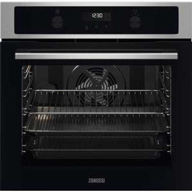 Zanussi ZOPNA7X1 59.4cm Built In Pyrolytic Single Oven - Stainless