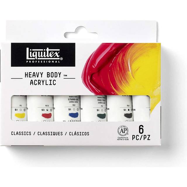 Liquitex Professional Heavy Body Acrylic Paint Classic Set of 6 x 22ml