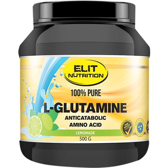 Elit Nutrition 100% Pure L-glutamine 300 G Lemonade