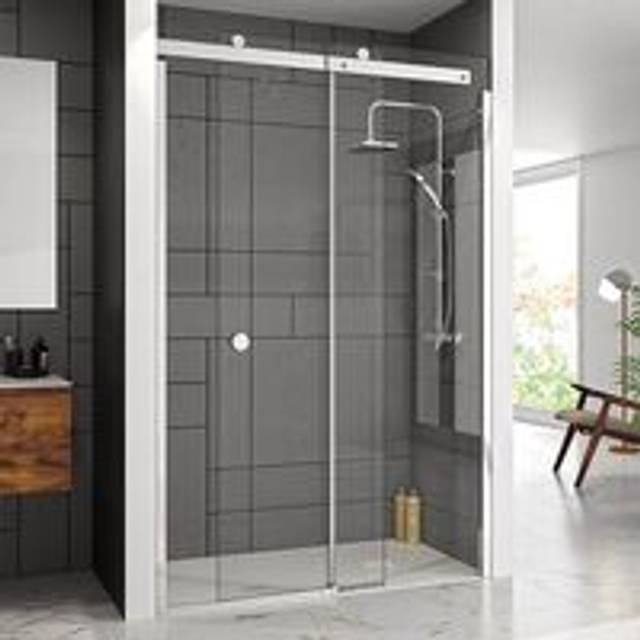 Merlyn 10 series sliding shower door 1100mm wide rh - 10mm glass