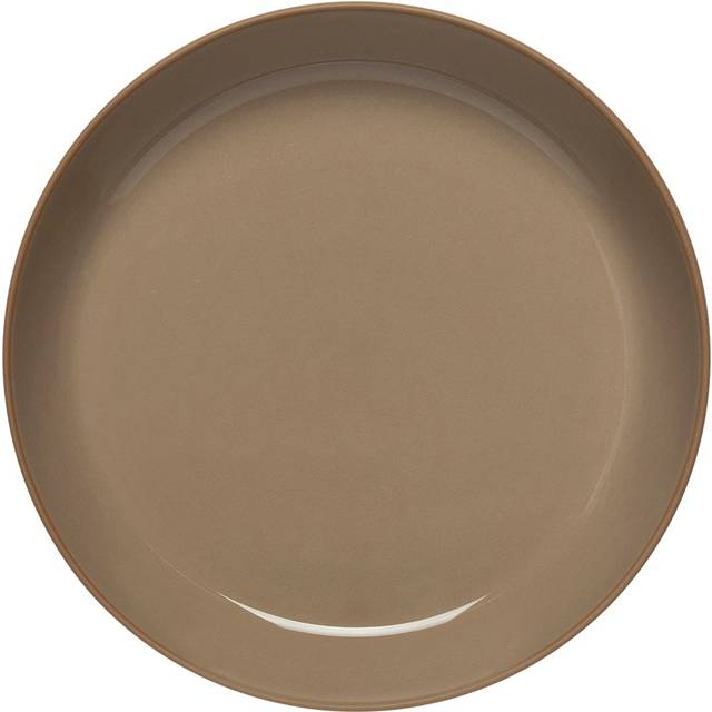 Marimekko Oiva tallrik 20,5 cm Brun