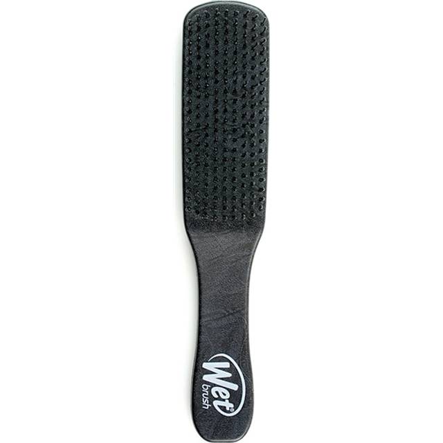 Mens Detangler Black Leather Brush