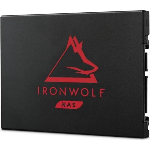 Seagate IronWolf 125 SSD, 250 GB, Intern SSD, NAS, SATA, 6 GB/s, 2,5", upp till 560 MB/s, 3 års Rescue Services (ZA250NM1A002)