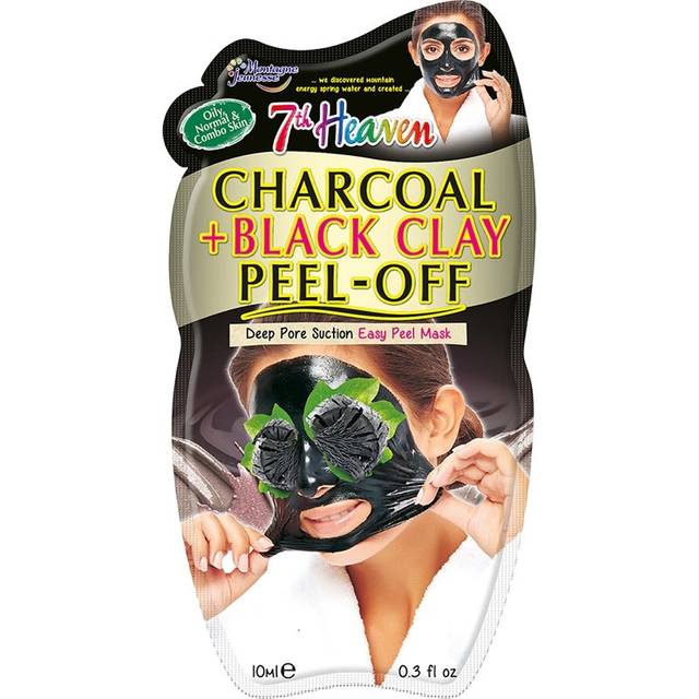 7th Heaven Charcoal & Black Clay Peel-Off Mask 10ml