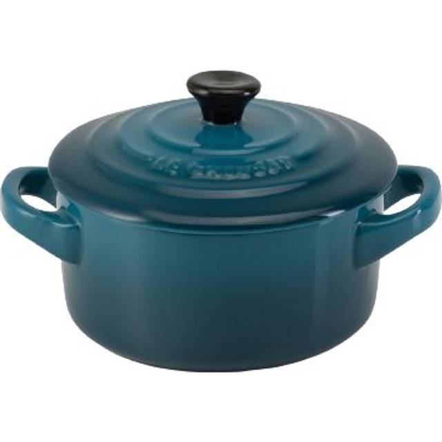 Le Creuset Le Creuset minigryta 10 cm Deep Teal - Turkos
