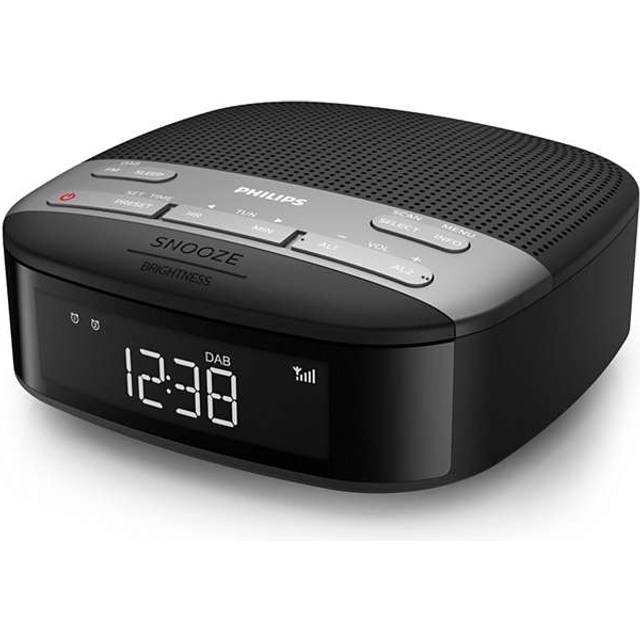 TAR3505 FM/DAB/DAB+ Radio Alarm Clock - Black - One Size