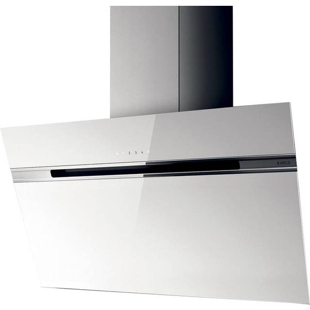 Elica ASCENT-WH-80 80cm Angled Chimney Cooker Hood - White