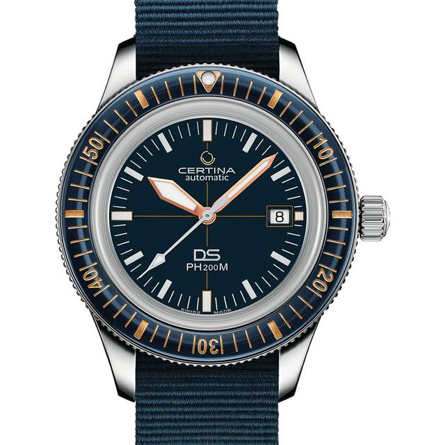Certina DS PH200M Men's Blue Nato Strap Watch