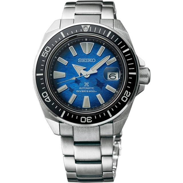 Seiko Prospex Save The Ocean King Samurai Blue Watch SRPE33K1