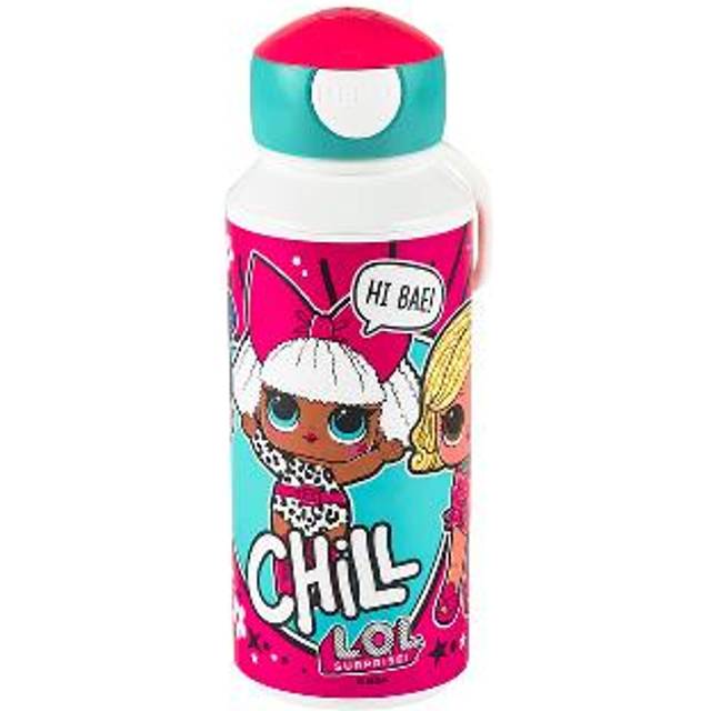 - Drinking Bottle Pop-Up Campus - Drinking Bottle - Leak Proof Drink Bottle For School - BPA-Free & Dishwasher Safe - 400 ml - L.O.L. Surprise