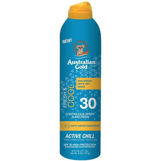 Australian Gold Active Chill Continuous Spray Sunscreen SPF30 177ml