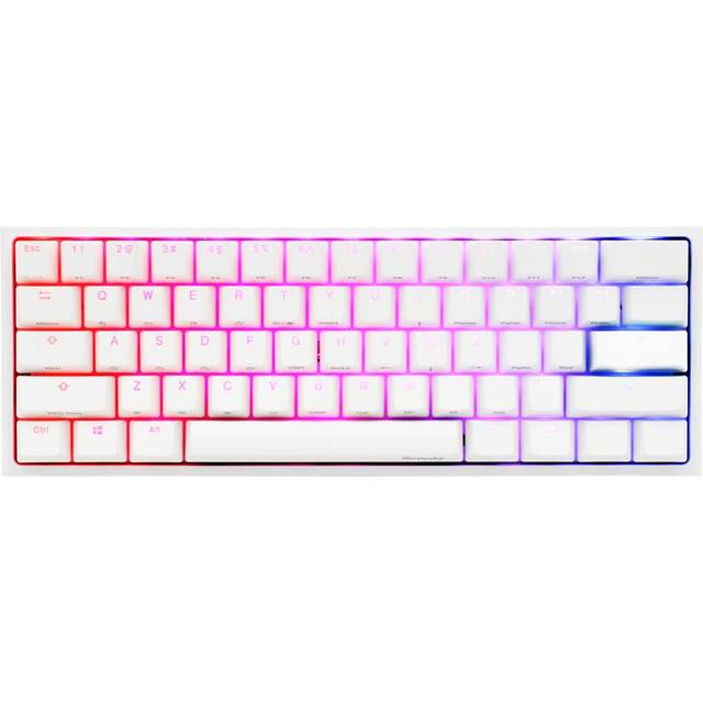 Ducky ONE 2 Mini RGB Pure Vit Tangentbord [MX Silent Red]