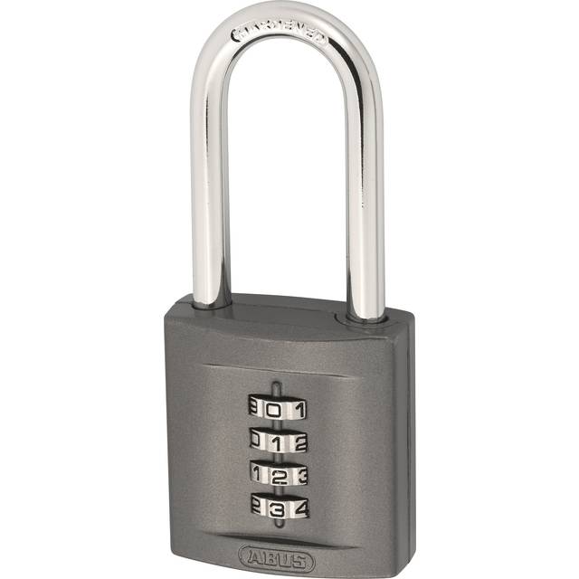 Abus - 08396 158/50HB50 50mm Combination Padlock 4-Digit Long Shackle ABU15850LS