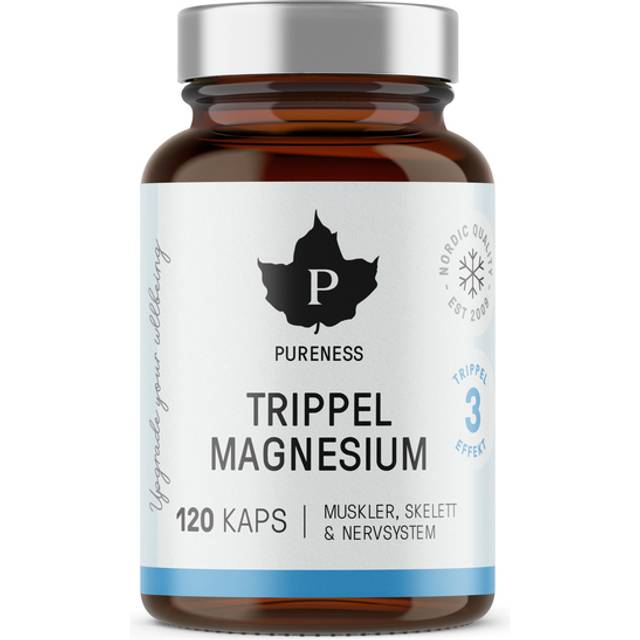 Puritan's Pride - Triple Magnesium Complex, 400 mg, 60 kapslar