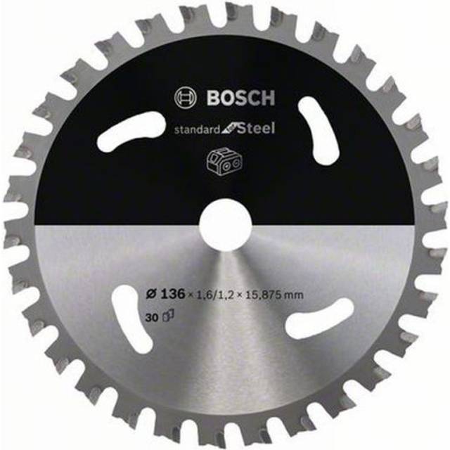 Bosch Cordless Circular Saw Blade for Steel 136mm 30T 16mm